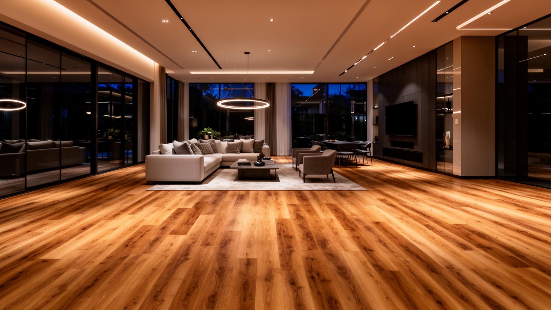 Premium flooring installation